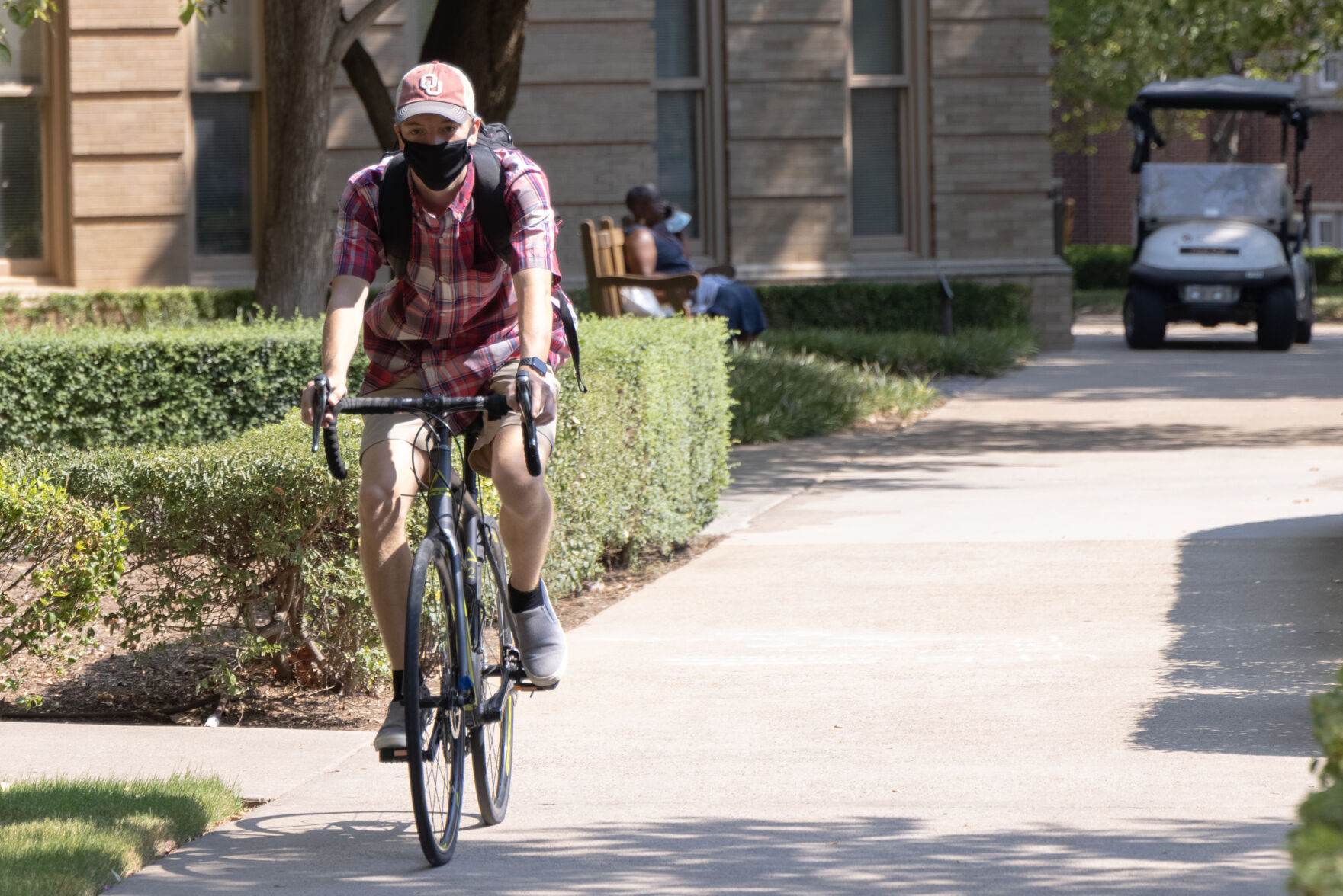 Biking by the Union